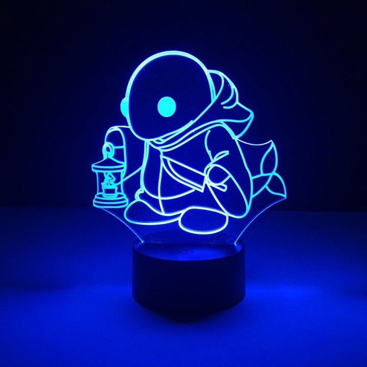 Bright 3D LED Table Lamp for Office Use
