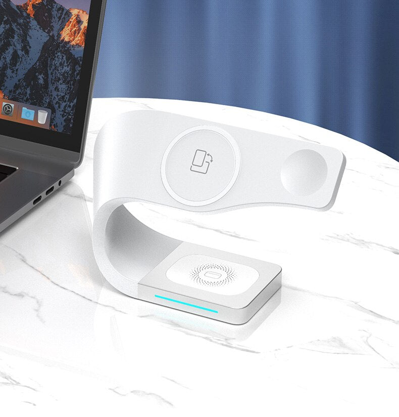 Fast Wireless Compact iPhone Charging Pad - Luxicro