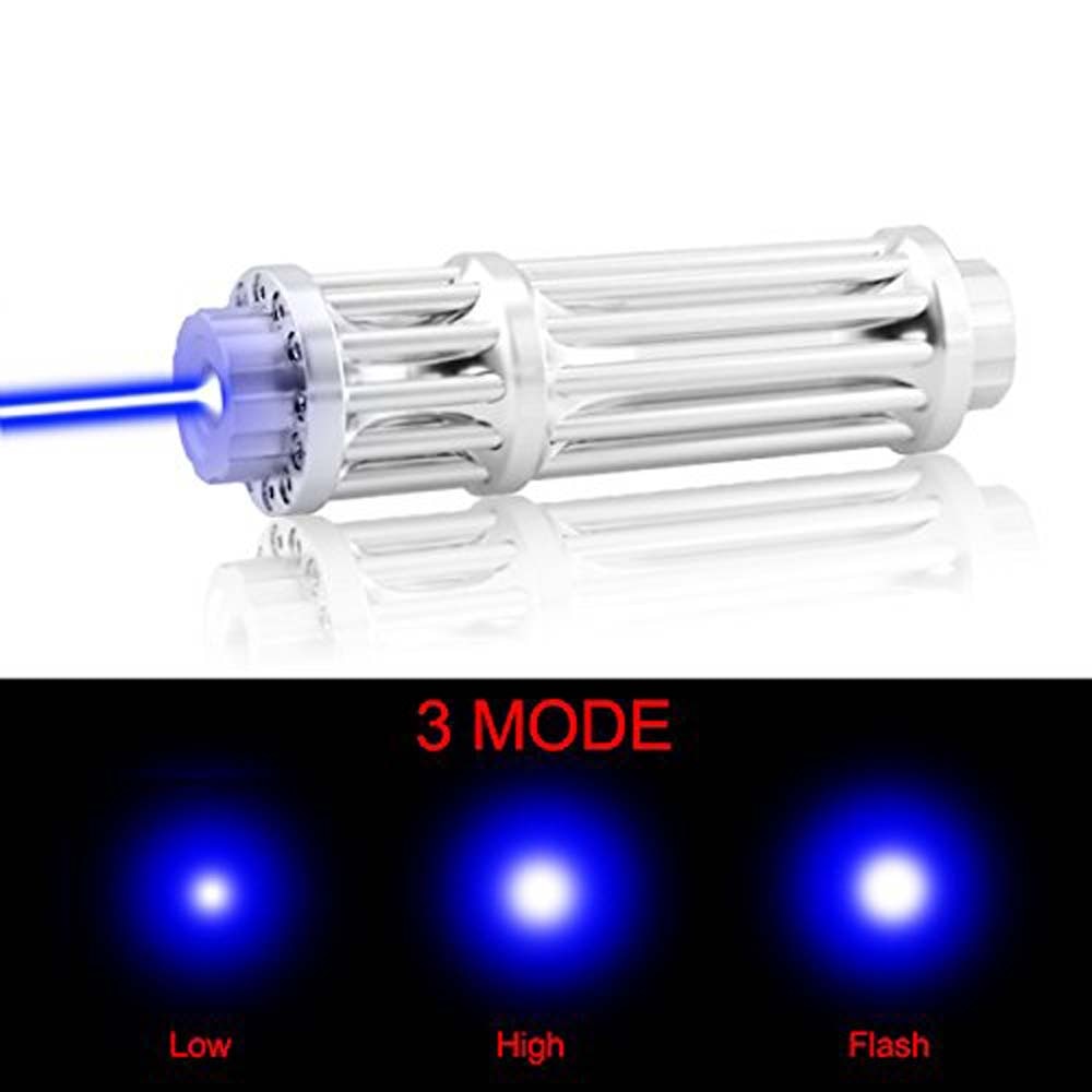 Bright Intense Blue Light Flashlight