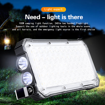 Waterproof LED Portable Power Bank Charger Lamp