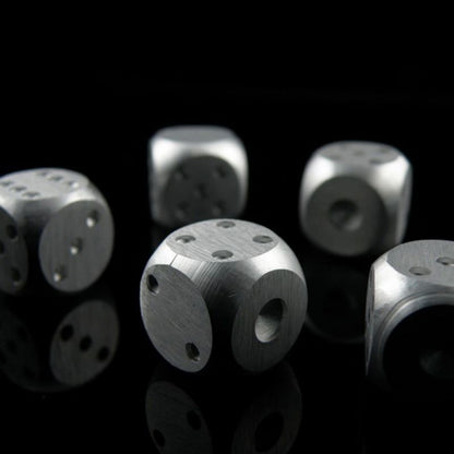Premium 5pc Metal Dice Set