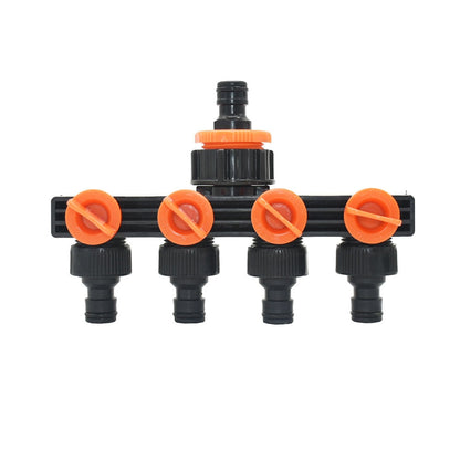 Adjustable Outdoor Garden Water Splitter Faucet