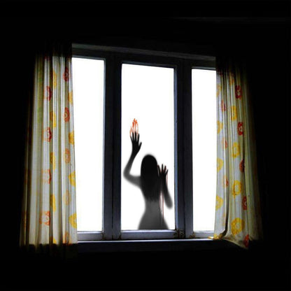 Creepy Spirit Halloween Window Sticker