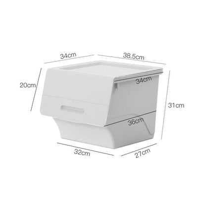 Foldable Kids Toy Storage Box - Luxicro