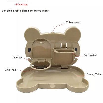 Space Saving Mobile Car Laptop Tray