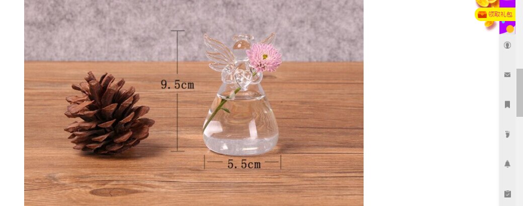 Tiny Cute Angel Figurine Planter - Luxicro