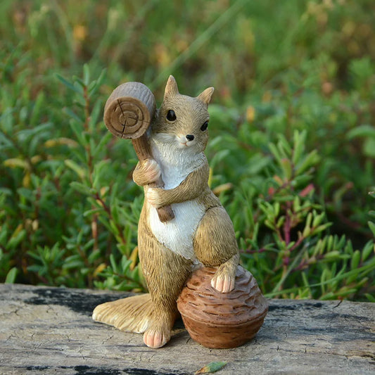 Cute Squirrel Decoration with Love - Luxicro