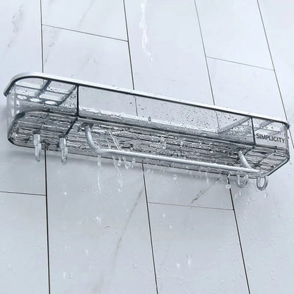 Compact Bathroom Cosmetic Shelf Organizer