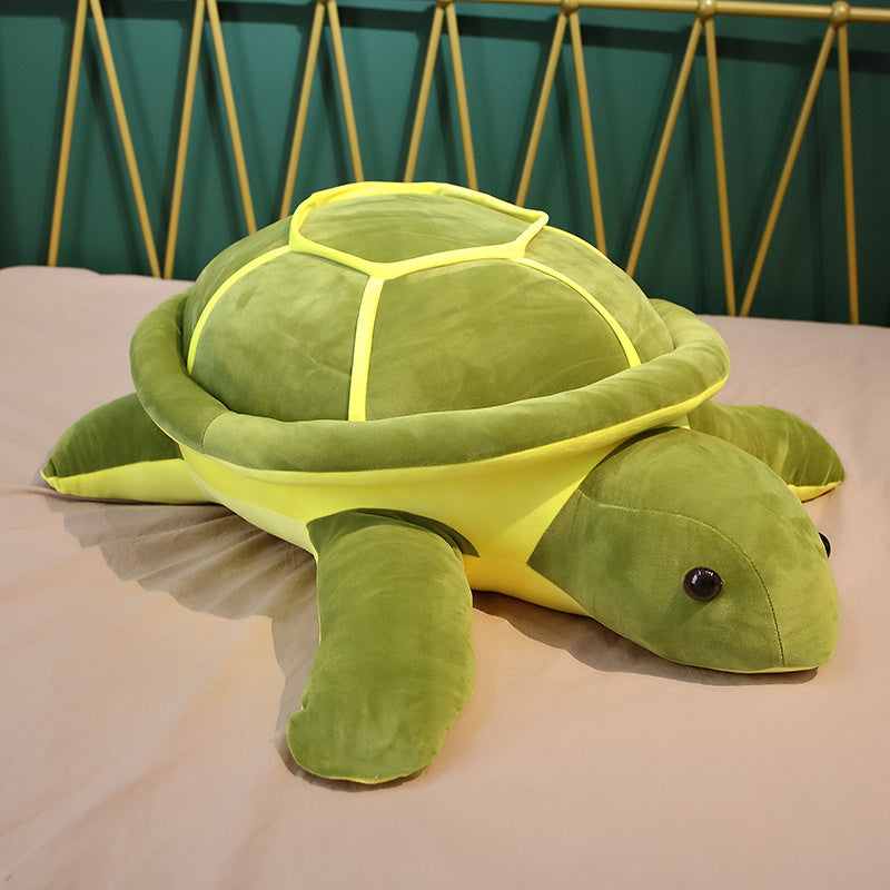 Soft Ocean Turtle Plush Pillow