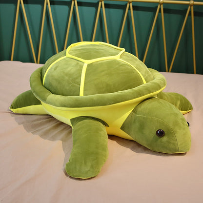 Soft Ocean Turtle Plush Pillow