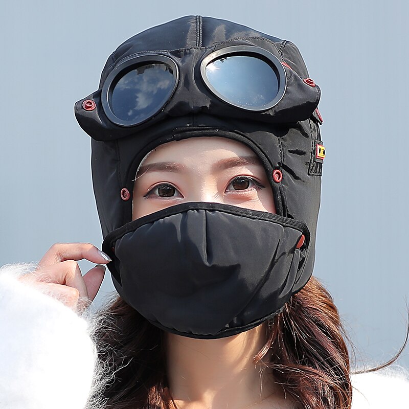 Trendy Safety Aviator Goggles Hat - Luxicro