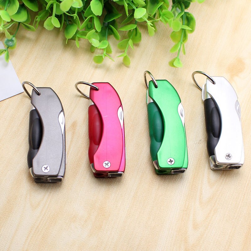 Compact Multi Tool Camping Keychain Set