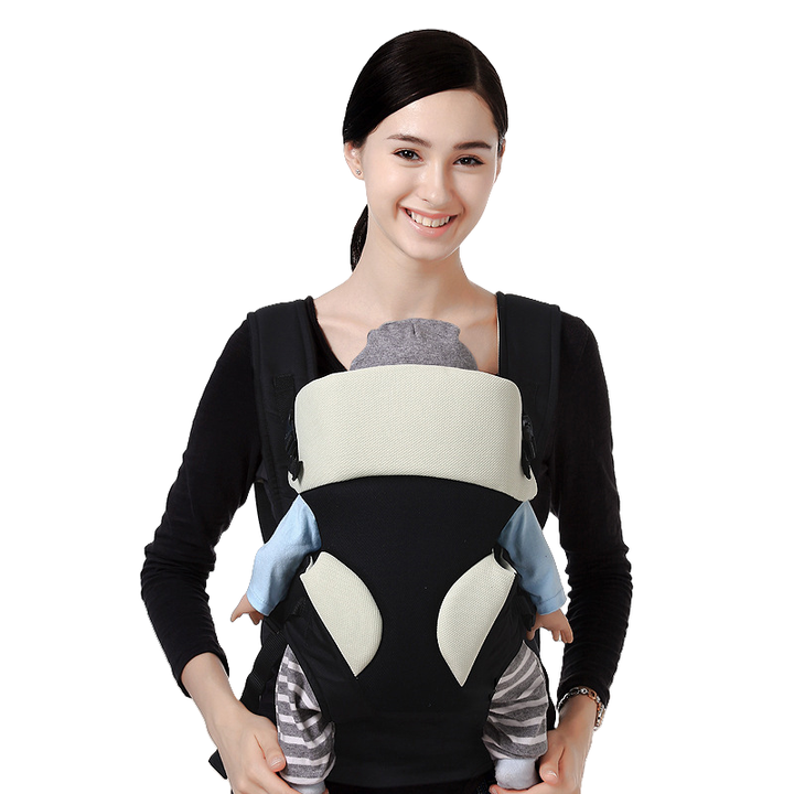 Soft Baby Carrier with Adjustable Padded Straps