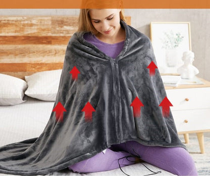 Soft Warm Electric Throw Blanket