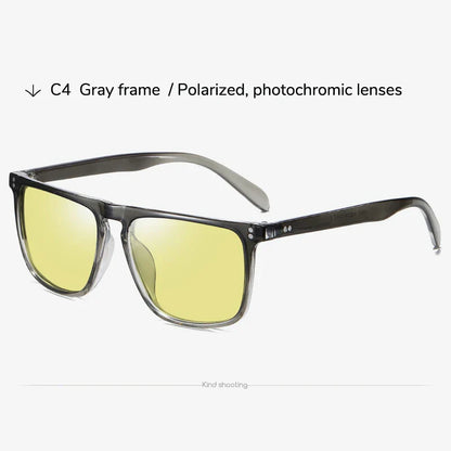 Polarized Photochromic Shades for Day and Night Driving