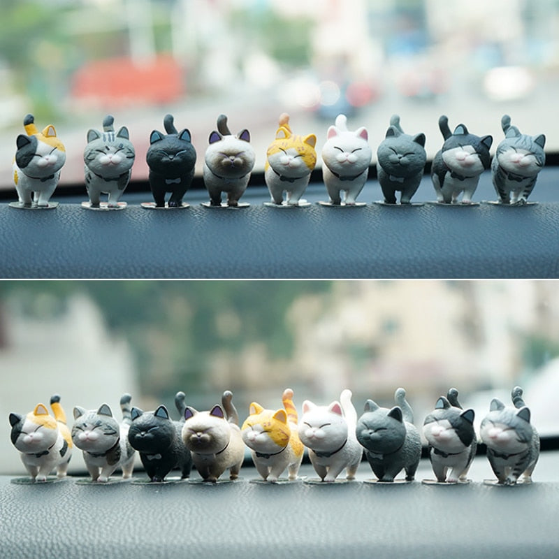 Adorable Cat Car Decoration Set
