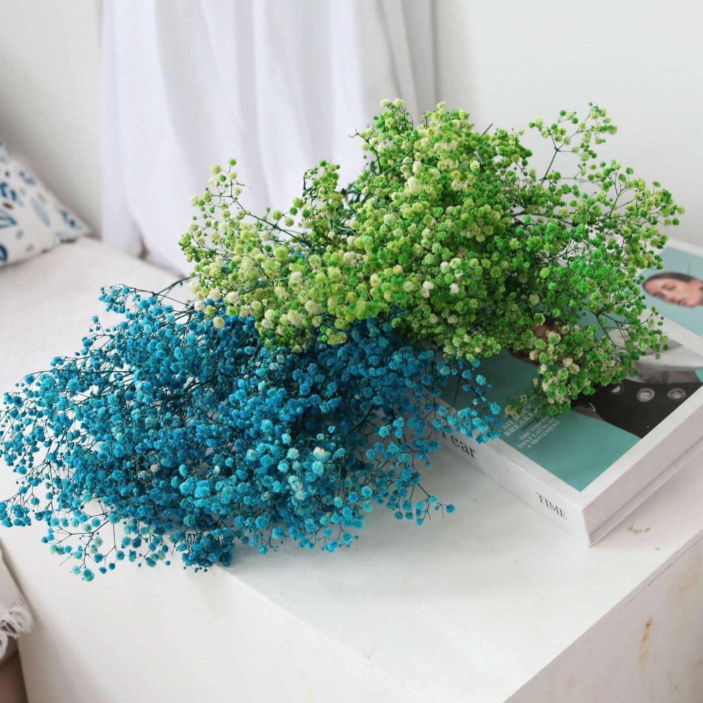 Natural Dried Flower Baby Breath Bouquet
