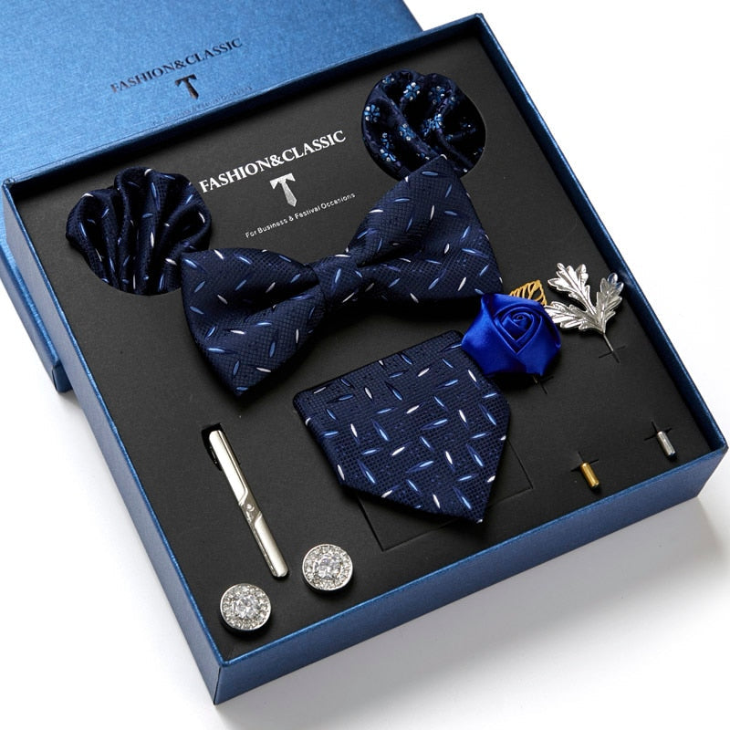 Luxury Silk Necktie Gift Box Set - Luxicro