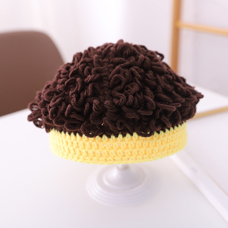 Vibrant Youthful Crazy Hair Beanie