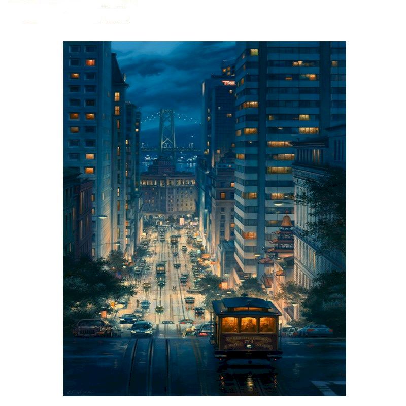 Cityscape Art Painting Kit
