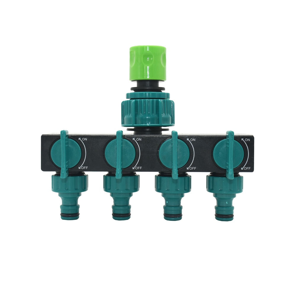 Adjustable Outdoor Garden Water Splitter Faucet
