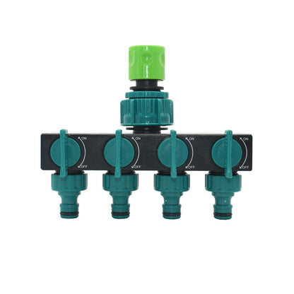 Adjustable Outdoor Garden Water Splitter Faucet