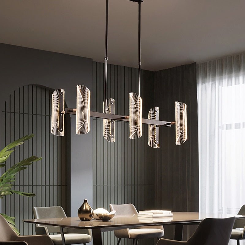Modern Adjustable LED Pendant Light Fixture - Luxicro