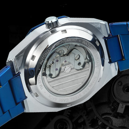 Premium Mechanical Open Face Men's Watch