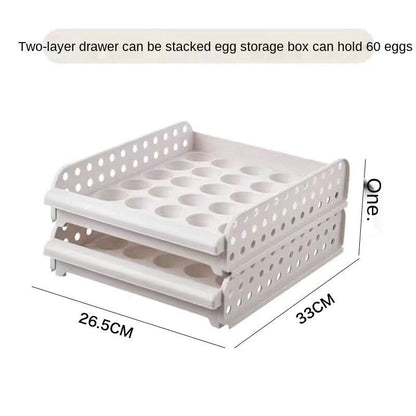 Space Saving Egg Storage Carton