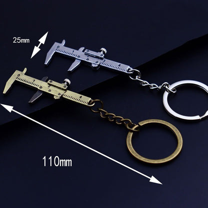 Compact Pocket Size Caliper Keychain