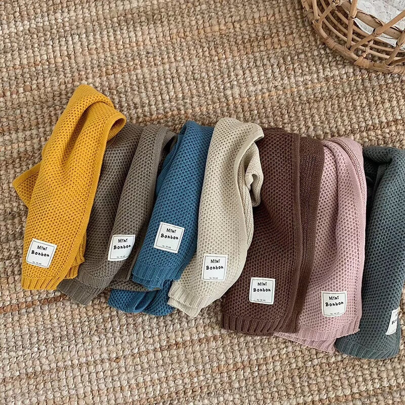 Cozy Childrens Knit Scarf
