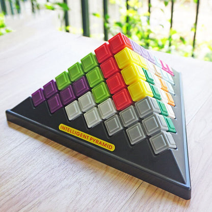 Smart 3D Pyramid Building Blocks Toy - Luxicro