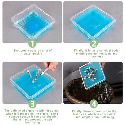 Compact Smoke Eliminating Car Ashtray Gel