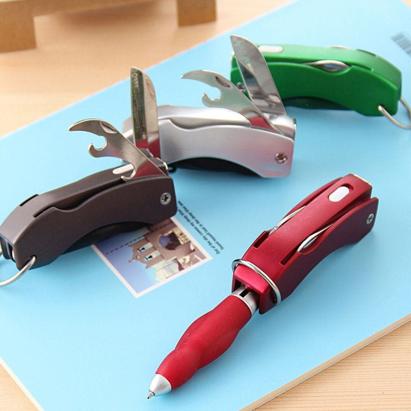 Compact Multi Tool Camping Keychain Set - Luxicro