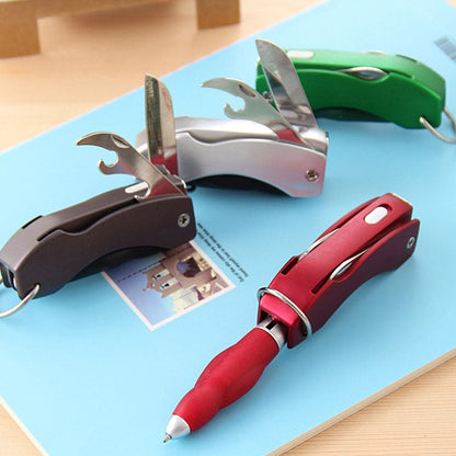 Compact Multi Tool Camping Keychain Set - Luxicro