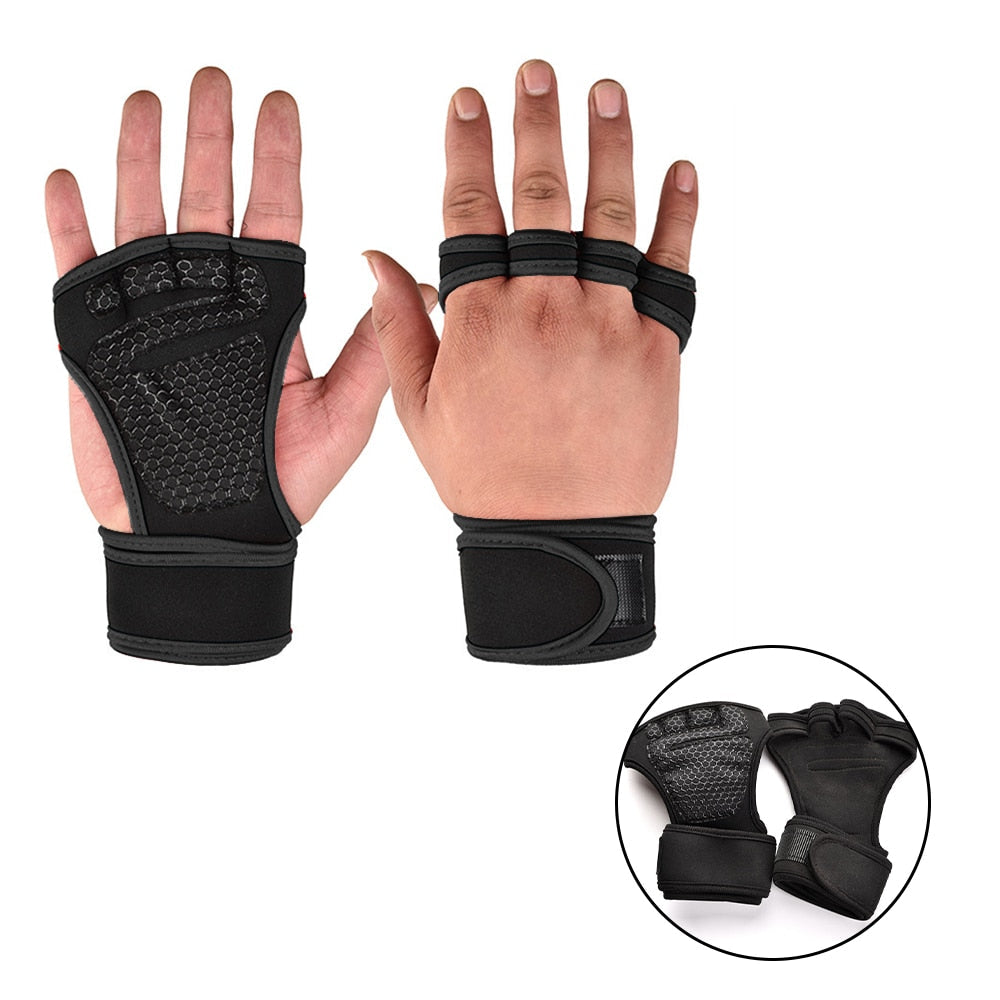 Breathable Grip Fitness Gym Gloves