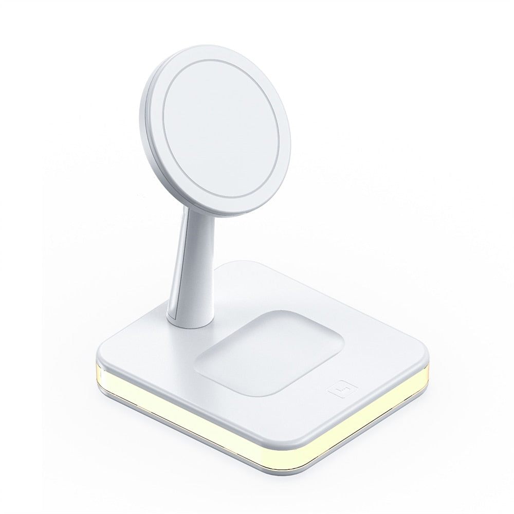 Compact Wireless Charging Table Lamp - Luxicro
