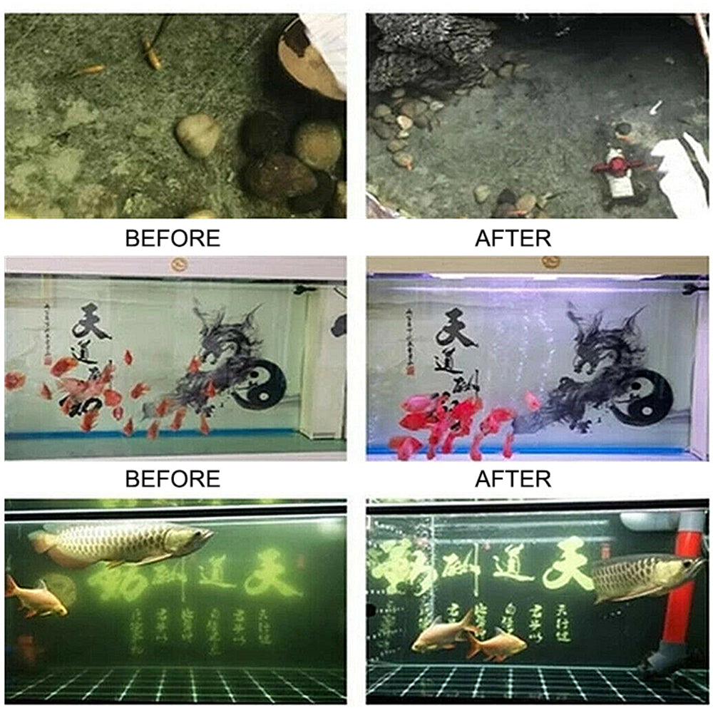 Mini Fish Tank Cleaner Filter System Box
