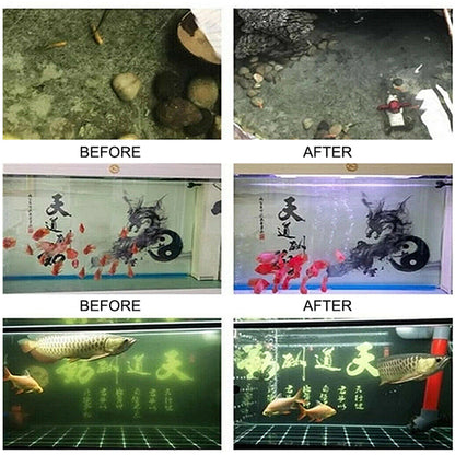 Mini Fish Tank Cleaner Filter System Box