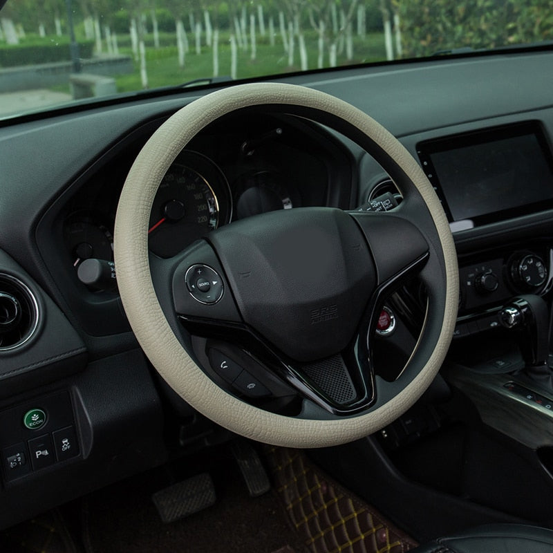 Comfortable Fit Auto Steering Wheel Cover