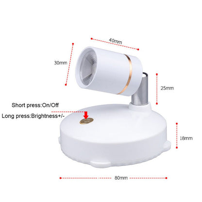 Bright Wireless Rechargeable LED Spotlight
