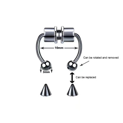 Durable Stainless Steel Nose Ring Piercing