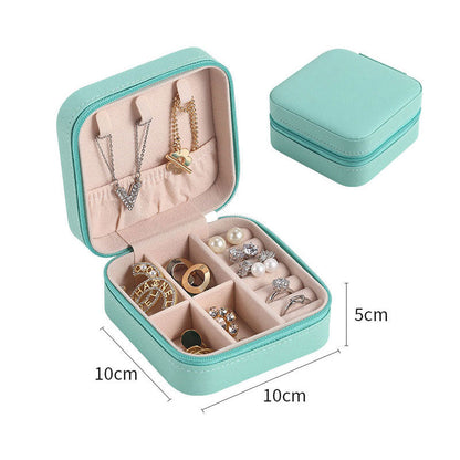 Glittering Jewelry Storage Display Case Box