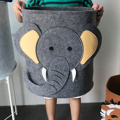 Colorful Collapsible Laundry Hamper for Children
