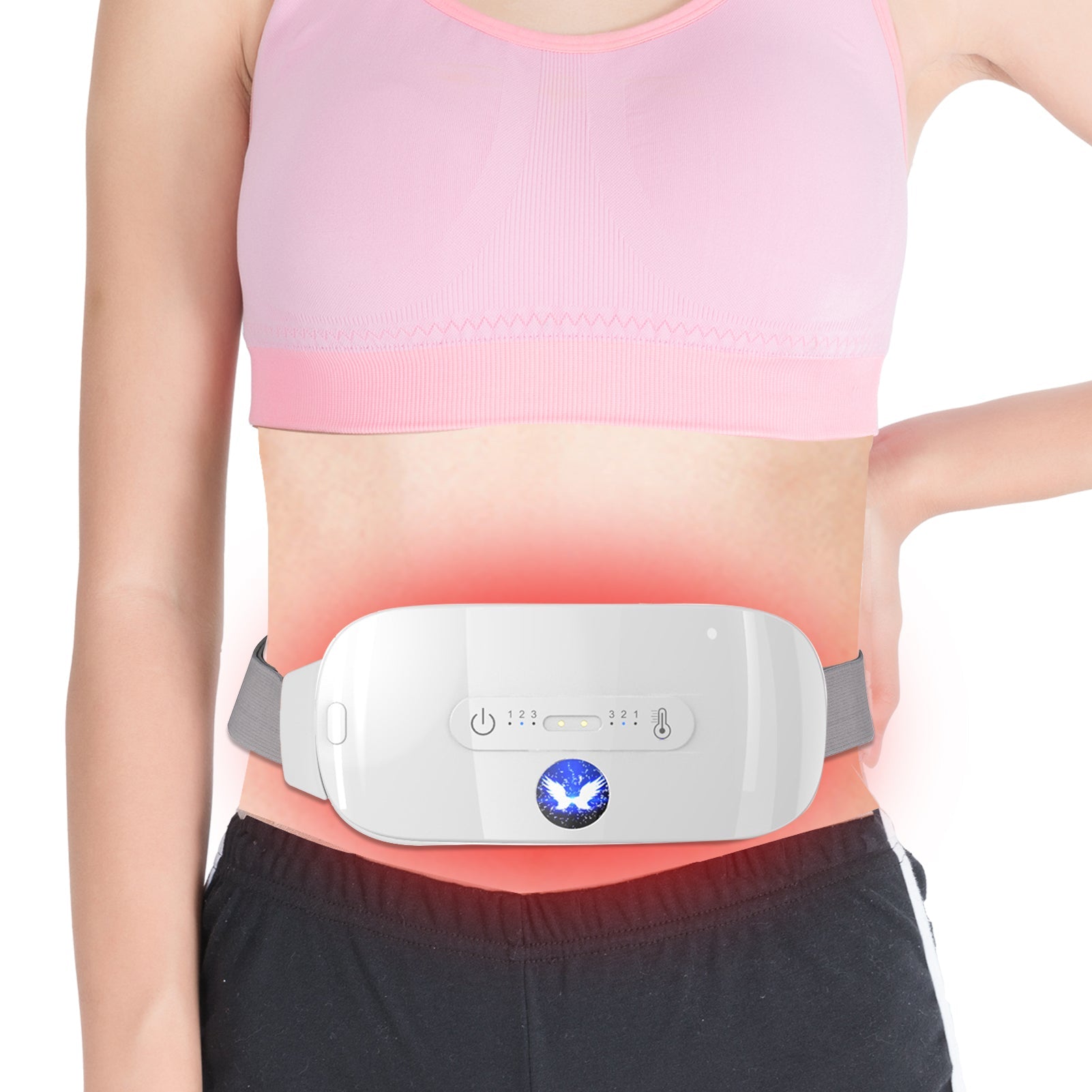 Compact Reusable Heat Therapy Pad for Menstrual Cramp Relief - Luxicro