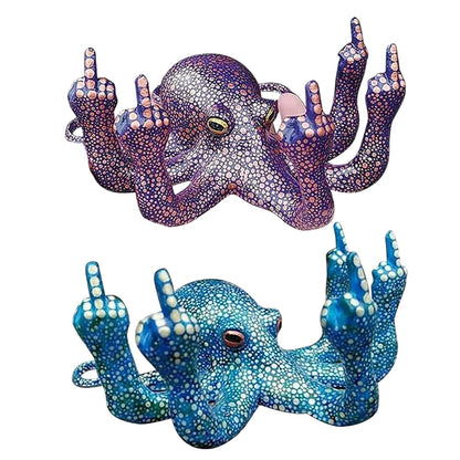 Vibrant LED Octopus Room Decoration