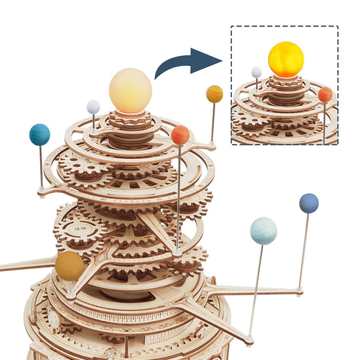Fun Space Wooden Puzzle Toy