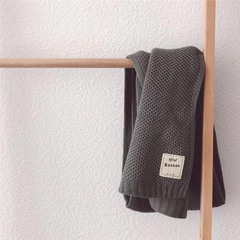 Cozy Childrens Knit Scarf