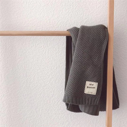 Cozy Childrens Knit Scarf