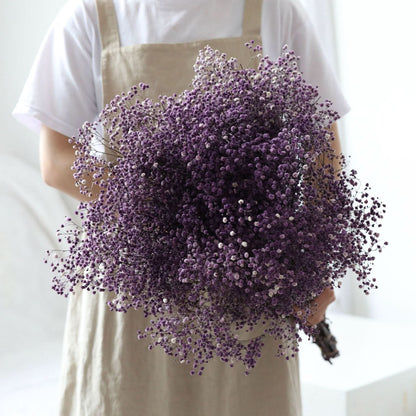 Natural Dried Flower Baby Breath Bouquet